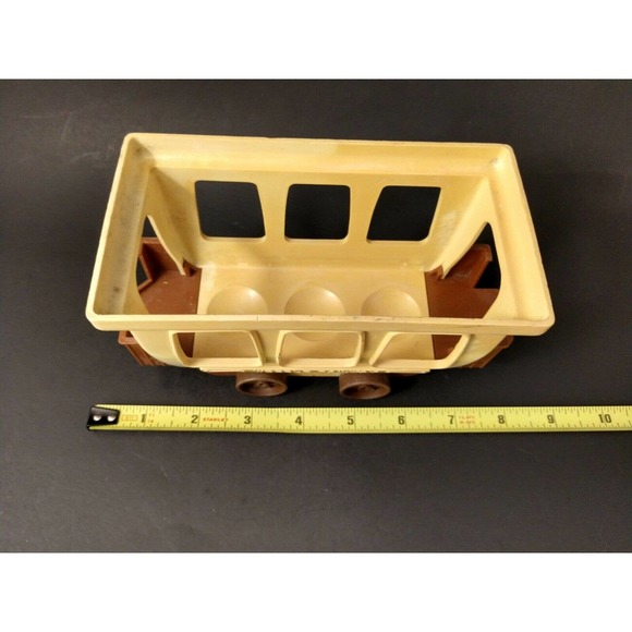 VTG Weebles Railway Retro Toy Train Section 70s Mid Century Hasbro - Picture 2 of 7